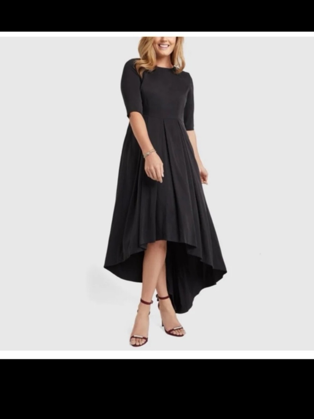 NWT Universal Stand x Goop Collaboration Black Maxi Dress size 3XS/ Small
